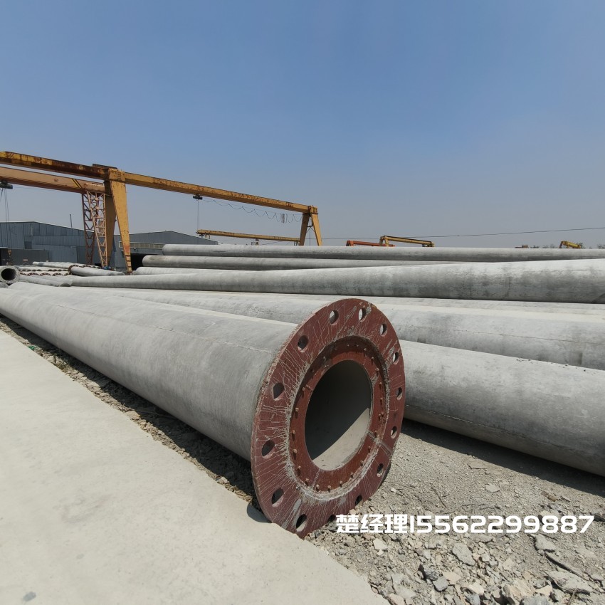 潼南12米无拉线电杆